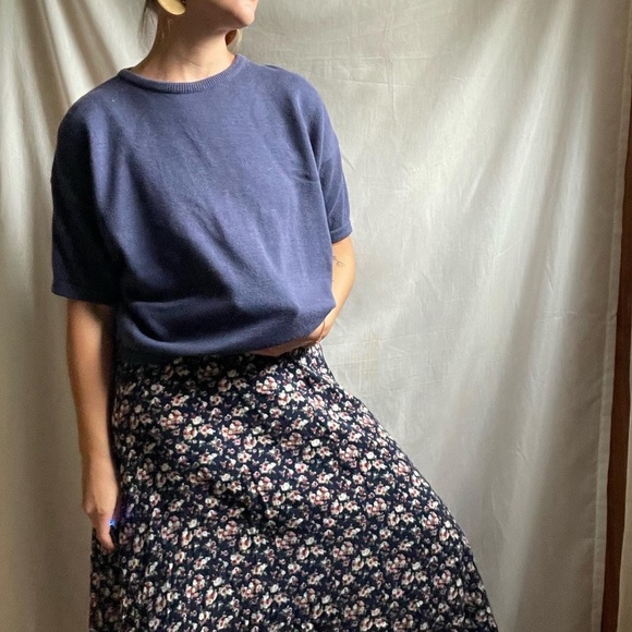 Perfect Condition LL Bean Short Sleeve Sweater - Picture 1 of 4